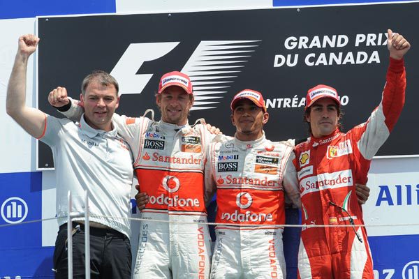 Doblete de McLaren en una apasionante carrera en Canadá