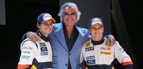 Briatore agradece a Kovalainen y Fisichella su paso por Renault