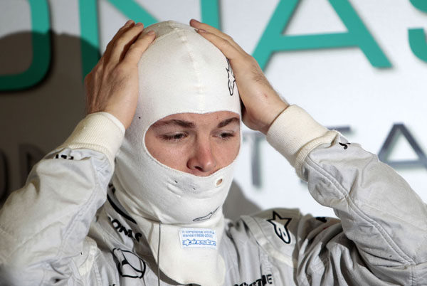 Rosberg: "Esto es un desastre"