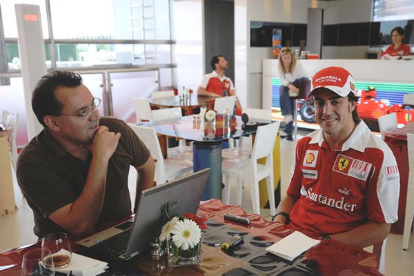 Alonso: "Quizás Felipe sea mi compañero más difícil"