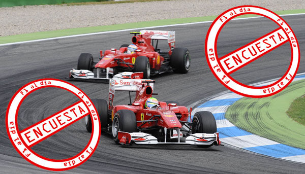 Encuesta: ¿Debería Ferrari ser sancionada tras las órdenes de equipo en Alemania?