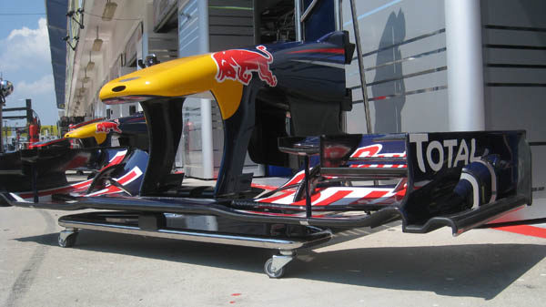 Un vistazo de cerca al Red Bull RB6