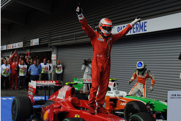 El último rey de Spa apuesta por Ferrari