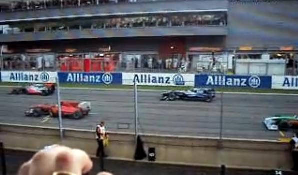 Vídeo: Massa salió adelantado en el Gran Premio de Bélgica