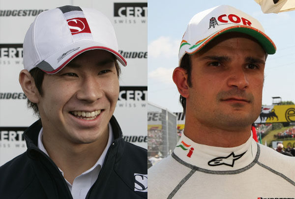 Kobayashi y Liuzzi podrían estar ya renovados para 2011