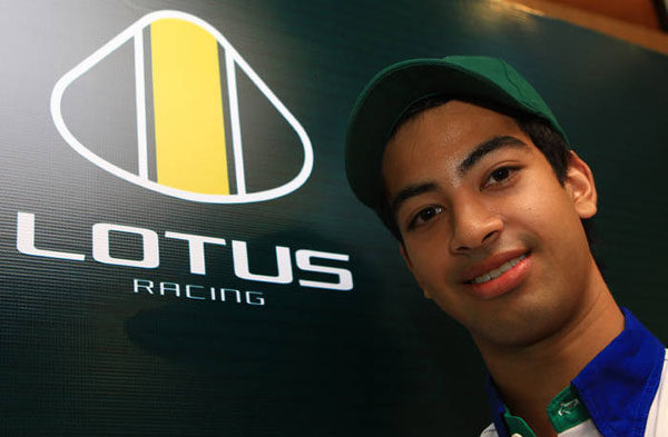 Nabil Jeffri, el más joven de la historia en pilotar un F1