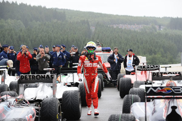 La FIA investigará el error de Massa en la parrilla de salida del GP de Bélgica