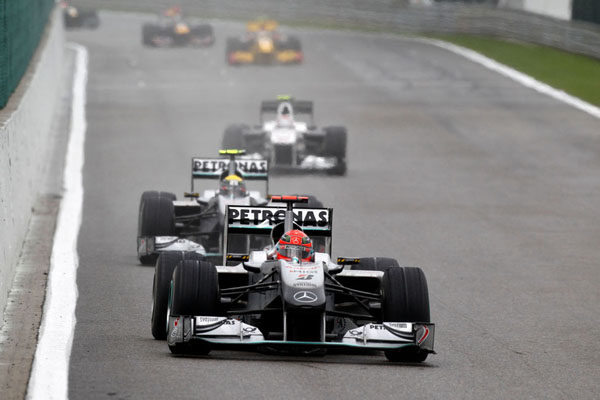 Schumacher espera que Monza sea "entretenida de un modo diferente"