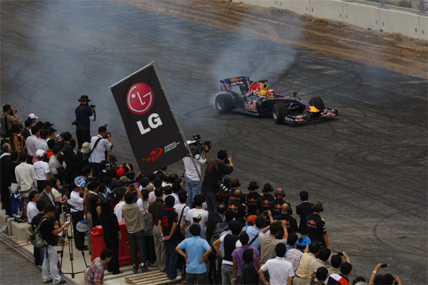 Chandhok completa la exhibición en el circuito de Corea