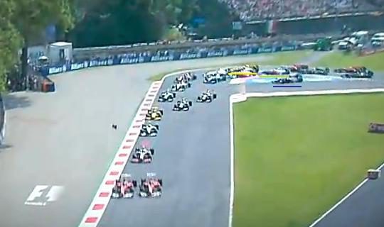 Jaime Alguersuari fue justamente sancionado en Monza