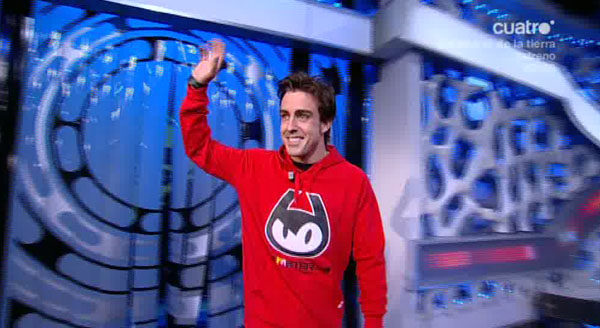 Fernando Alonso estuvo en 'El Hormiguero'