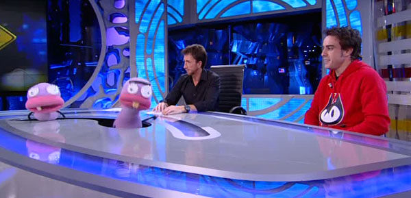 Fernando Alonso estuvo en 'El Hormiguero'