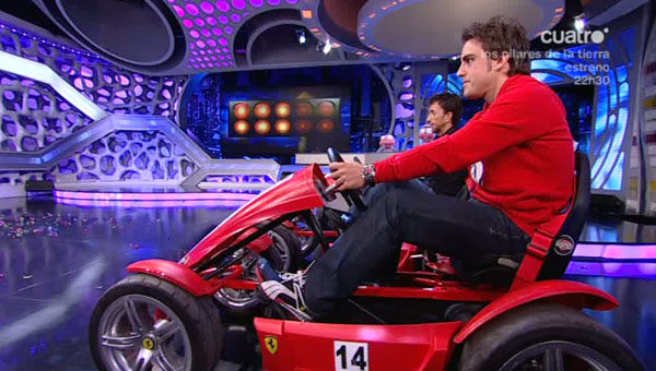 Fernando Alonso estuvo en 'El Hormiguero'