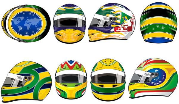 Se inicia la votación para elegir el casco de Bruno Senna