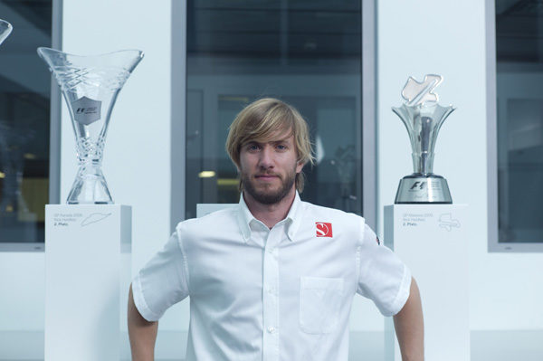 Heidfeld ya luce los colores de Sauber