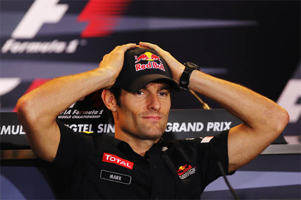 Webber podría perderse el primer test con Pirelli en Abu Dhabi