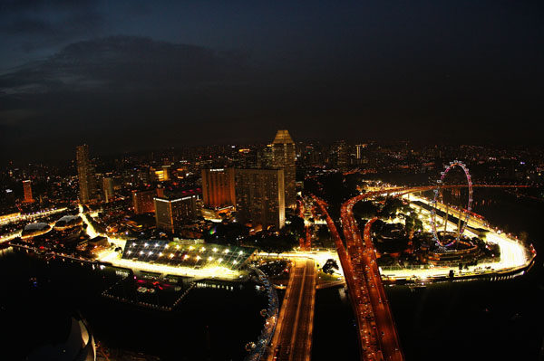 GP de Singapur 2010: Carrera en directo