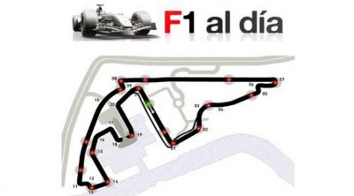 Vuelta virtual al circuito de Yas Marina