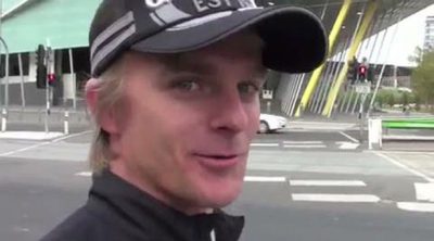 Un día con el entrenador de Kovalainen