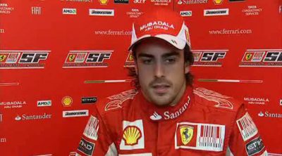 Alonso y Massa hablan antes del GP de Europa 2010
