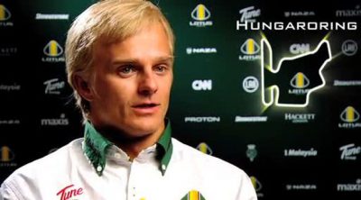 Entrevista a Kovalainen antes de la carrera de Hungaroring