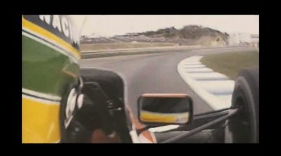 Trailer de la película sobre Ayrton Senna (en  japonés)