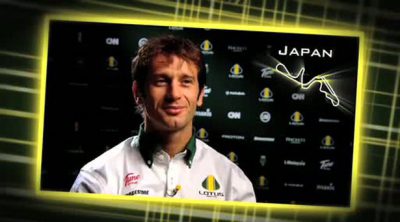 Entrevista a Trulli antes de la carrera de Suzuka