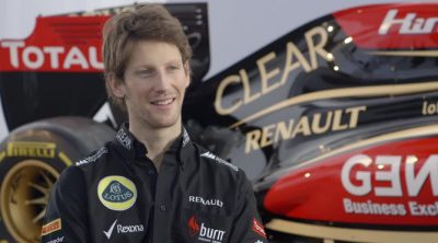 Romain Grosjean habla sobre el nuevo Lotus E21