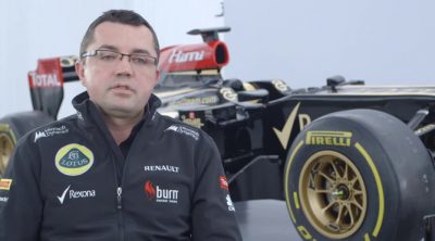 El Lotus E21 visto por Eric Boullier