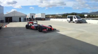 Así estrenó McLaren el nuevo MP4-28