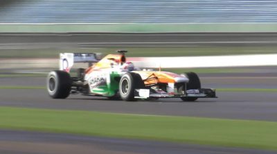 Primeras vueltas en pista del Force India VJM06