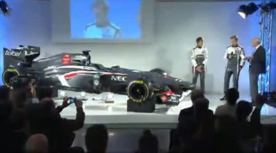 Así fue la presentación del Sauber C32