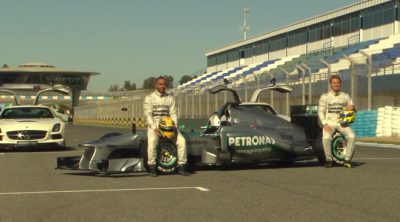 Presentación del nuevo Mercedes W04 de 2013