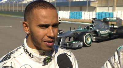 Lewis Hamilton habla sobre el nuevo Mercedes W04