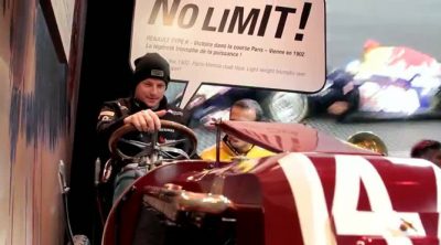 Kimi Räikkönen presenta la nueva campaña de promoción de Renault