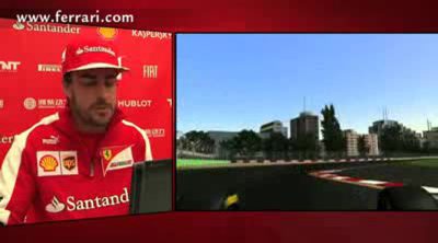 Una vuelta a Albert Park con Fernando Alonso