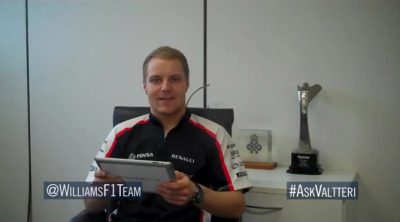 Valtteri Bottas responde a las preguntas de los aficionados