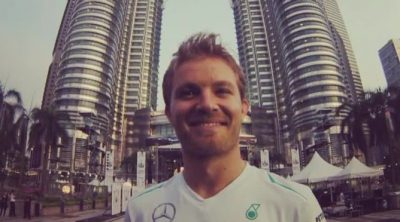 Nico Rosberg repasa su agenda desde Australia a Malasia