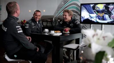 Nico Rosberg y Lewis Hamilton hablan sobre la concentración en la Fórmula 1