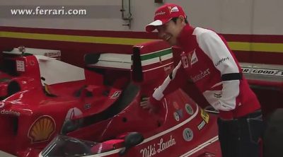 Un tour por el corazón de Ferrari con Kamui Kobayashi