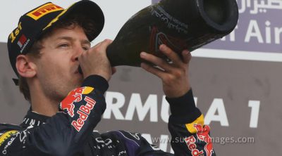 Sebastian Vettel logró su segunda vuelta rápida del año en Baréin