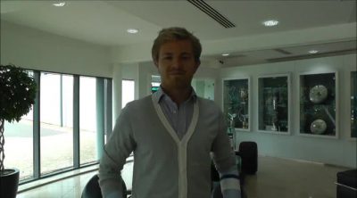 Nico Rosberg, de vuelta al trabajo en la fábrica de Mercedes