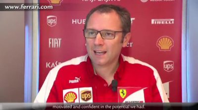 Stefano Domenicali valora el doble podio de Ferrari en el GP de España 2013