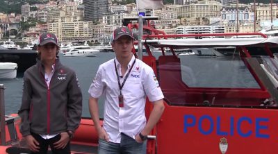Los pilotos de Sauber responden a los fans desde el puerto de Mónaco
