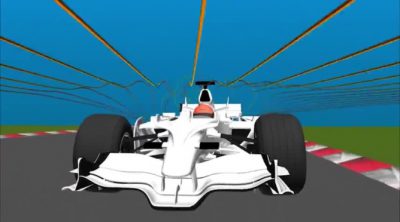 Simulación de CFD sobre el Sauber de 2008