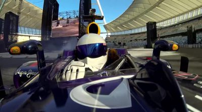 The Stig se sube a un Red Bull de Fórmula 1 en Sudáfrica