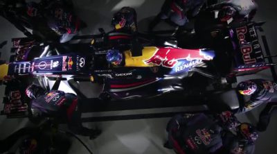 Arte del 'pitstop' según Red Bull