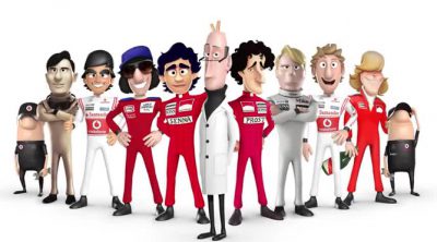 McLaren Tooned 50 - El 'making of'