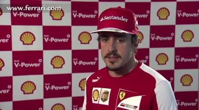 Fernando Alonso visita el Shell Technology Centre de Hamburgo