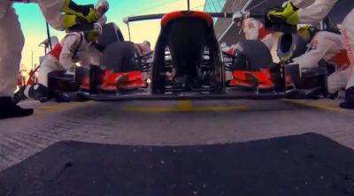 Jenson Button explica las claves de un buen 'pitstop'